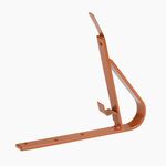 Universal snow fence grip - U type