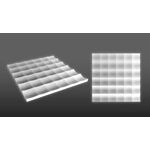 Gips panel LUMI (72x72 cm)