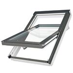 Takfönster FAKRO FTT-U U8 Thermo | trä, hög pivåhängning, 4-glas
