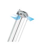 OptiLight ENERGI | PVC, pivåhängt, 3-glas takfönster