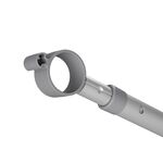 Telescopic pole control for roof windows and blinds