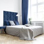 STEGU Upholstered wall panel | Melange triangle 30x30