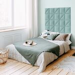 STEGU Upholstered wall panel | Melange triangle 30x30