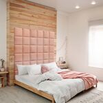 STEGU Upholstered wall panel | Melange square 30x30