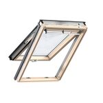 Topphängt takfönster VELUX GPL 3070 | säkerhets 2-glas, klarlackat furu