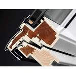 Pivåhängt takfönster VELUX GLU 0051 | 2-glas, Everfinish (träkärna med vitt hölje i polyuretan)