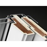 Pivåhängt takfönster VELUX GLU 0051 | 2-glas, Everfinish (träkärna med vitt hölje i polyuretan)