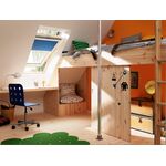 Pivåhängt takfönster VELUX GLL 1061 | 3-glas, klarlackat furu