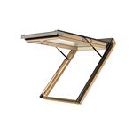 OptiLight VK | trä, topphängt, dubbelglas takfönster med ventilationsspalt