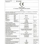 Lättbetong, Siporex SOLBET PP2-050