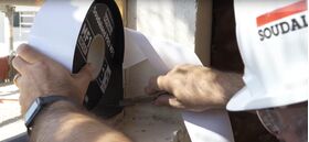 Självhäftande förkomprimerad tejp Soudaband PRO MF1