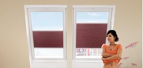 VELUX FHC | blackout energy pleated blinds for VELUX roof windows