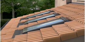 VELUX roof window GBL 2015 for low-pitched roofs, Triple-glazed, White finish