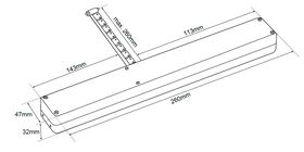 FAKRO Kedjemotor ZWS12, spänning 15V DC