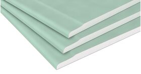 Plasterboard fire-resistant and water-proof GKFI 12.5 x 1200 x 2000 mm