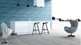 3D-gipsväggpanel SOLANO (72x72 cm)