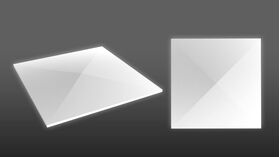 3D-gipsväggpanel MOKO M (72x72 cm)