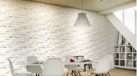 3D-gipsväggpanel QUADRAT (72x72 cm)