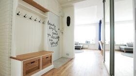 LOFT 1, gypsum brick corner for interior