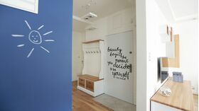 LOFT 1, gypsum brick corner for interior