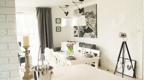 PARMA 01, gypsum brick tile with integrated joint