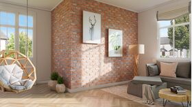 LOFT 2, gypsum brick corner for interior