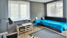 BOSTON GREY, concrete brick tile with integrated joint