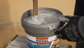 Flytande tätskiktsmembran Soudatät Hybrid - 6 kg hink | Grå