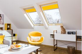 Takfönster FAKRO FTT U8 Thermo | trä, hög pivåhängning, 4-glas | för passivhus