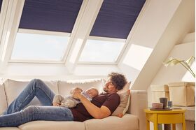 VELUX GLU 0051 | PVC, pivot, 2-glass roof window