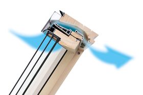 FAKRO Roof Window FTP-V U41 APMX | GreenView | Triple Glazing | Wooden