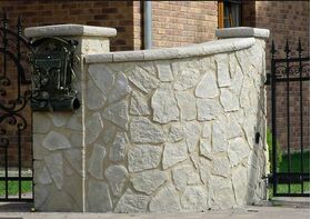 JURA 1, decorative stone interior and exterior