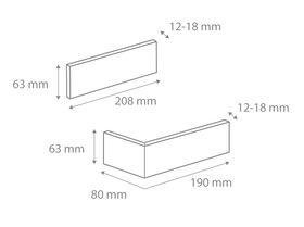 CAMBRIDGE 2, concrete brick tile