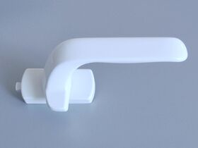 Push-button handle for SKYLIGHT roof windows