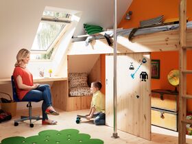 Pivåhängt takfönster VELUX GZL 1051 | 2-glas, klarlackat furu