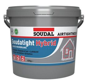 Flytande tätskiktsmembran Soudatät Hybrid - 6 kg hink | Grå