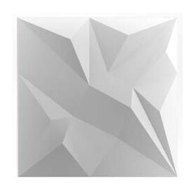 3D-gipsväggpanel DENALI (72x72 cm)