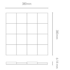 Wood panels QUADRO 3