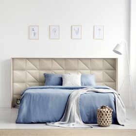 STEGU Klädda paneler | Melange triangel 30x30