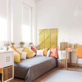 STEGU Klädda paneler | Melange triangel 30x30