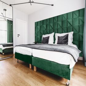 STEGU Klädda paneler | Melange triangel 30x30