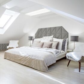 STEGU Klädda paneler | Melange triangel 30x30