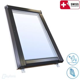 SKYLIGHT | PVC, high pivot, 2-glass roof window
