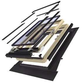 Optilight Energi | Takfönster av furu med trippelglas