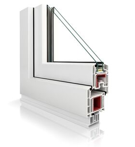 VEKA Perfectline VP70 | PVC facade windows