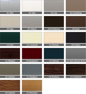 Rulljalusier frontmonterade Standard ST2000