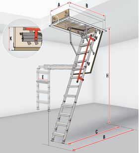 FAKRO Vindstrappan LML Lux