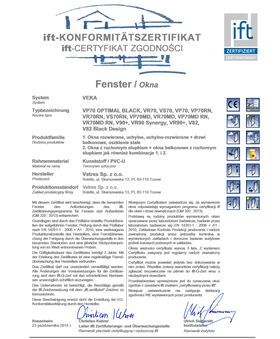 VEKA Perfectline VP70 | PVC facade windows