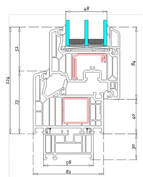 VEKA V82 | PVC windows, patio doors, sliding doors