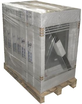 Kunstoff Dachfenster OptiLght TLP auf Palette